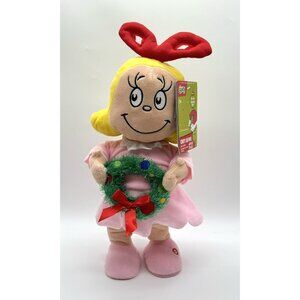 GEMMY Cindy Lou Who 15.5" Animated Musical "Trim Up The Tree" Canadian Exclusive